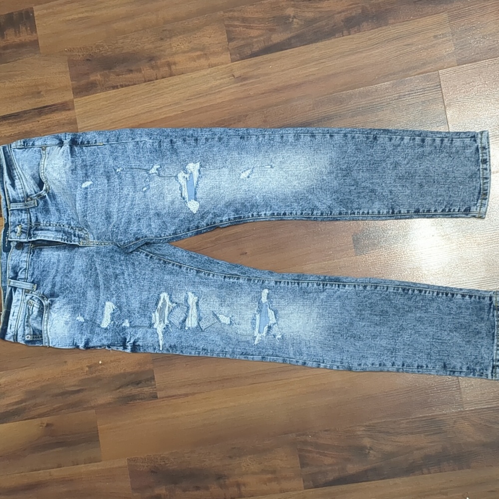 Aeropostale Men's Ripped Skinny Jeans